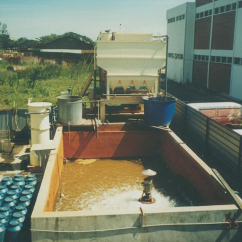 Ziel der Behandlung: Abwasser aus Konservenfabriken